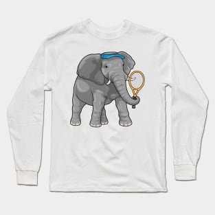 Elephant Tennis Tennis racket Long Sleeve T-Shirt